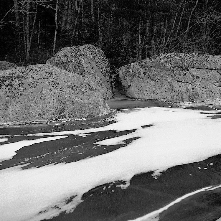 Rocks, Ice and Snow, Torrey Pond