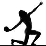 Silhouette With Ball